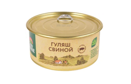 Гуляш свиной "Село зеленое" ж/б 325гр ключ