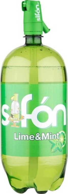 Напиток б/а Аква Элит с ароматом Лайма-мяты 1,45л Сифон