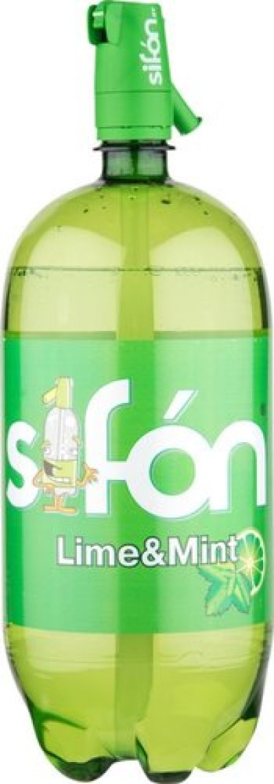 Напиток б/а Аква Элит с ароматом Лайма-мяты 1,45л Сифон