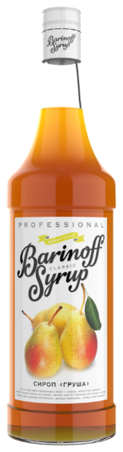 Сироп Баринофф с ароматом груши 1л ст/б