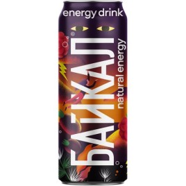 Напиток Байкал Natural Energy Малина и дикая смородина 0,45л ж/б