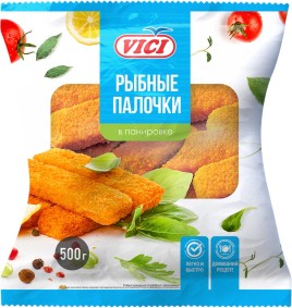 Рыбные палочки 500гр зам.VICI пакет