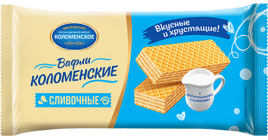 Вафли Сливочные Коломенское 200г