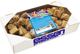 Вафли Веснушки-вертушки со вкусом вареной сгущенки 400гр Ессен