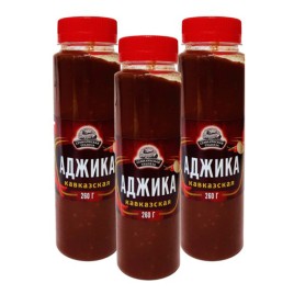 Аджика Кавказская пл/б 260гр Семилукская Трапеза