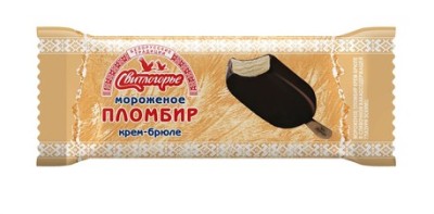 Мороженое Эскимо Крем-Брюле 80г Свитлогорье
