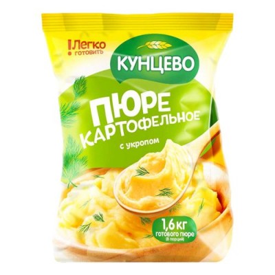 Пюре картофельное с укропом 240г Кунцево