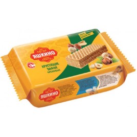 Вафли ореховые 200г.Яшкино