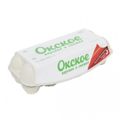 АКЦИЯ!!! Яйцо Окское отборное (белое) 10шт.