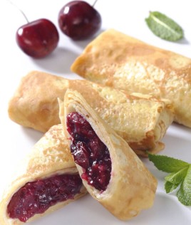 Блинчики с вишней 1кг.