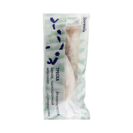 Филе трески б/к с/м зам.300гр Borealis дой-пак