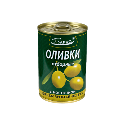 Оливки Барко с косточкой 280 г