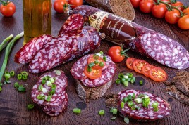 Колбаса Брауншвейгская с/к в/с 1кг ДТ Рублевский