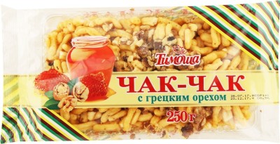 Чак-чак с грецким орехом 250гр Тимоша