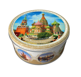 Печенье сдобное с сахаром Москва 150г ж/б REGNUM