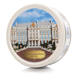 Печенье Монте Кристо сдобное со сливочным маслом Санкт-Петербург 400г ж/б