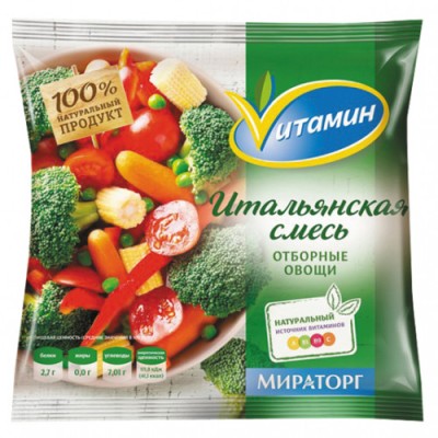 Итальянская смесь зам.400гр Мираторг