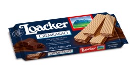 Вафли хрустящие с шоколадной начинкой крем-какао 175гр Loacker