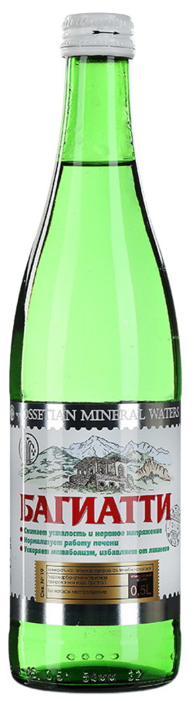 Вода Багиатти газ.0,5л.ст