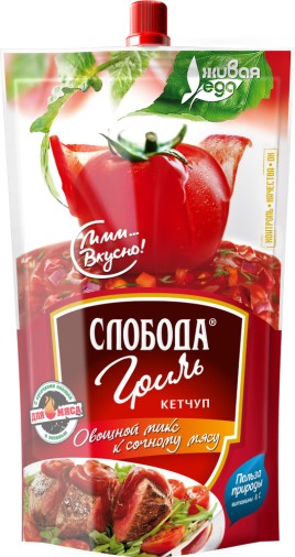 Кетчуп Слобода Гриль доз.320гр