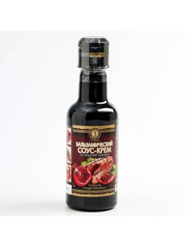 Соус крем бальзамический со вкусом гранат 220 мл Мирный