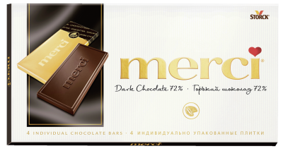 Шоколад Мерси горький 100гр