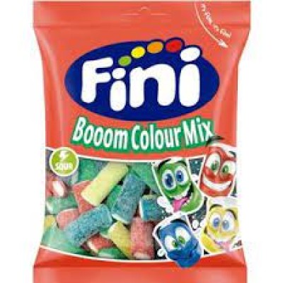 Мармелад жевательные Бум колор микс 90гр Fini