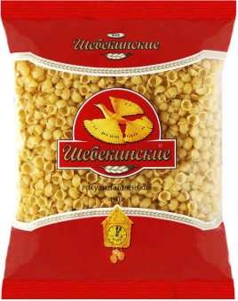 Шебекинские Макаронные изделия Ракушка маленькая №193 450г