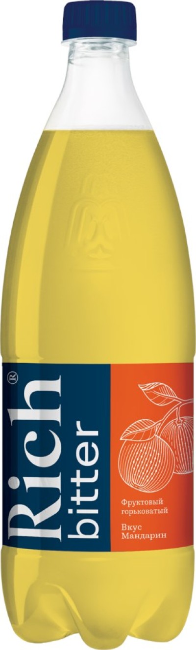 Напиток Рич Биттер со вкусом мандарина 1л пэт