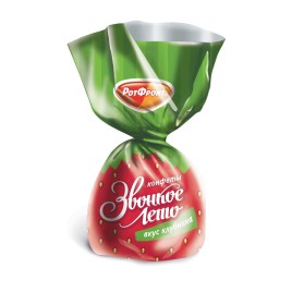 Конфеты Звонкое лето со вкусом клубники 1кг РотФронт