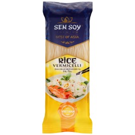 Сэн Сой Вермишель рисовая (тонкая премиум)200г