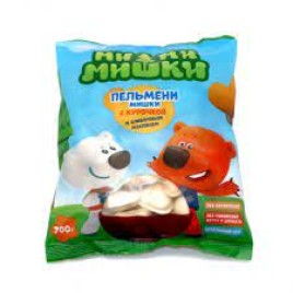 Пельмени Ми-ми-мишки с курочкой и сливочным маслицем 700гр Морозофф