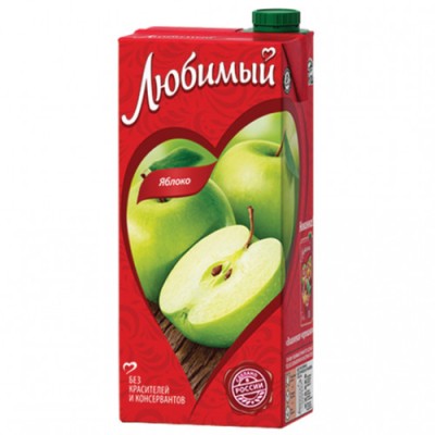 Нектар Любимый  яблочный 0,95л