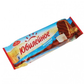 Печенье  Юбилейное молочное с глазурью 116 г