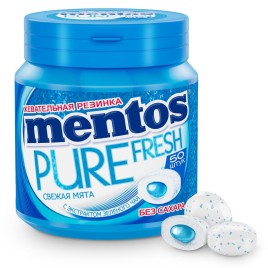 Жевательная резинка Ментос Pure Fresh Mint 100г
