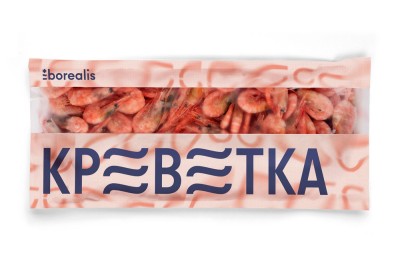 Креветка северная зам. 120/150 в/м 750гр Borealis