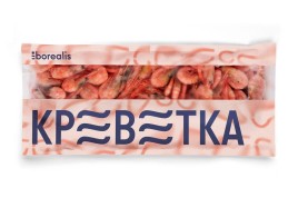 Креветка северная зам. 120/150 в/м 750гр Borealis