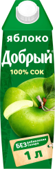 Сок Добрый яблоко 1л
