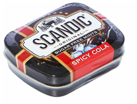 Драже Скандик без сахара со вкусом кола ж/б 14гр