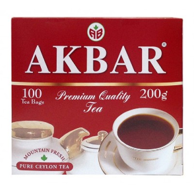 Чай Акбар красн/бел. 100пак. 2гр