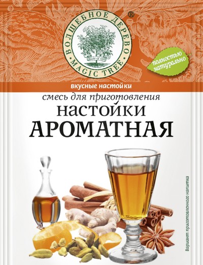 Смесь для приготовления настойки Ароматная 10гр Волшебное Дерево