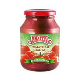 Паста томатная Махеевъ домашняя стекло 500гр.