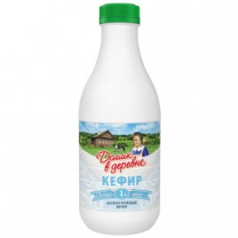БЗМЖ Кефир 1% Домик в деревне 900г. ПЭТ