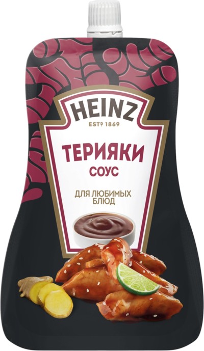 "HEINZ" Соус Терияки 200гр дой-пак