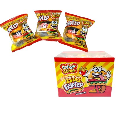 Жевательный мармелад Биг Бургер 18гр
