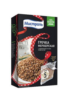 Мистраль Гречка Фермерская вар./пакет 5*80г