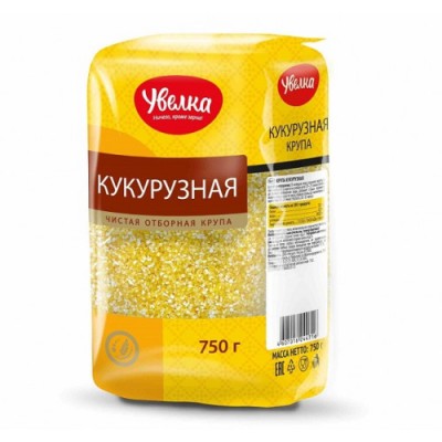 Увелка Крупа Кукурузная 750г.