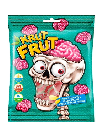 Жевательный мармелад Крут Фрут Мозг 70гр