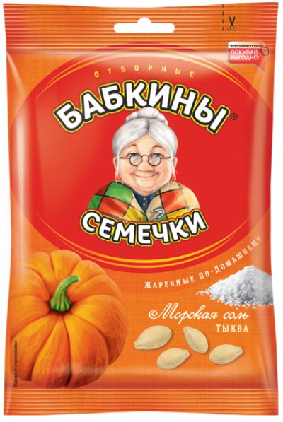Семечки Бабкины тыква 70г