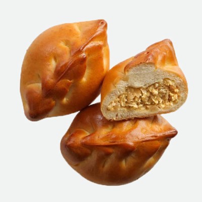 Пирожки домашние с капустой 1 уп.*4шт.